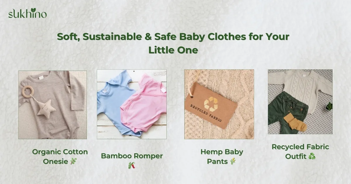 Types of Sustainable Baby Clothes